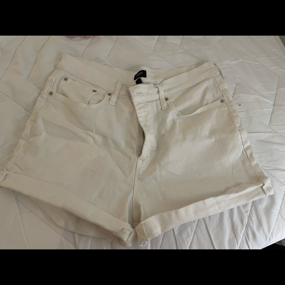 J Crew White shorts, size 10